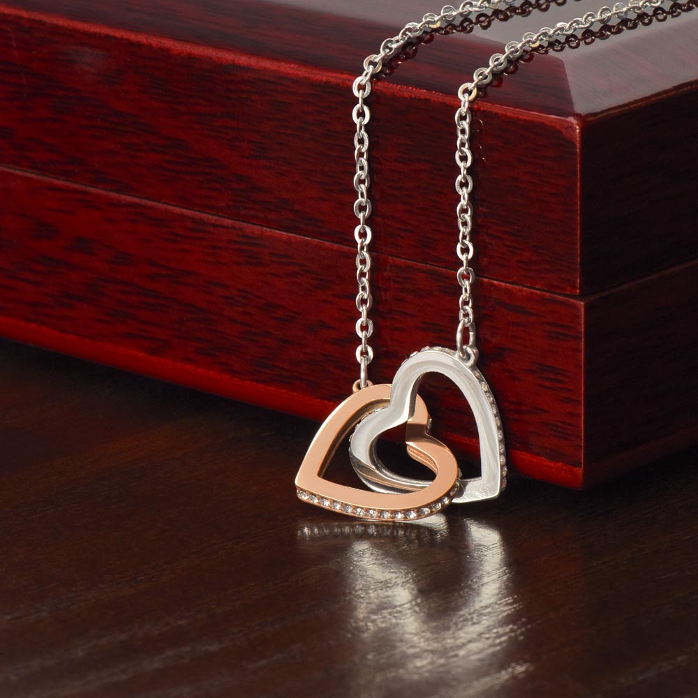 Personalized Forever Connected Sister Necklace Gift