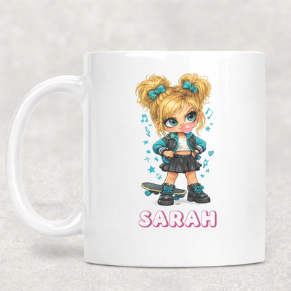 Personalized Sassy Girl - Not Overreacting Just Giving the Moment Some Flair Coffee Mug