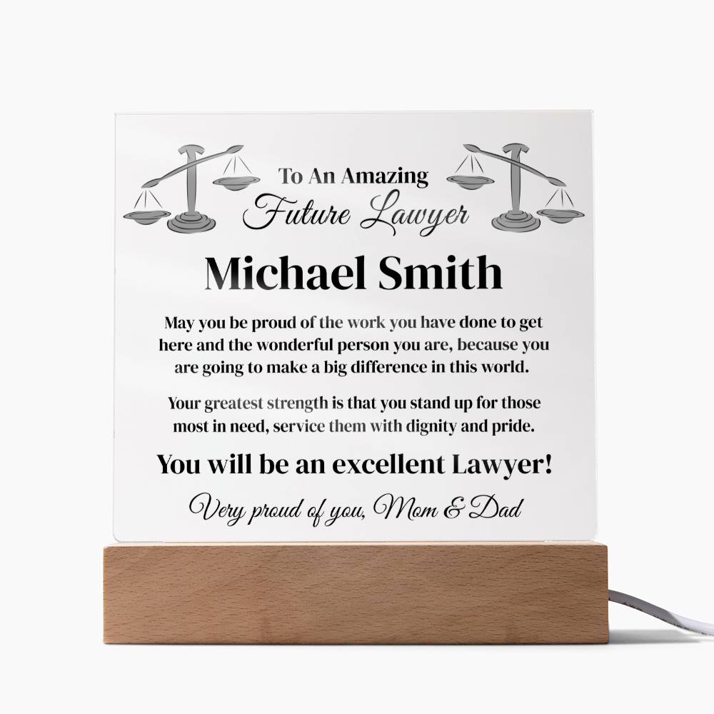 Future Lawyer Graduation Gift