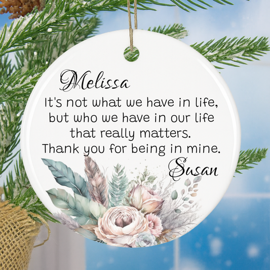 Best Friend Keepsake