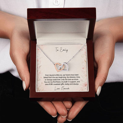 Personalized From The Beginning Sister Necklace Gift