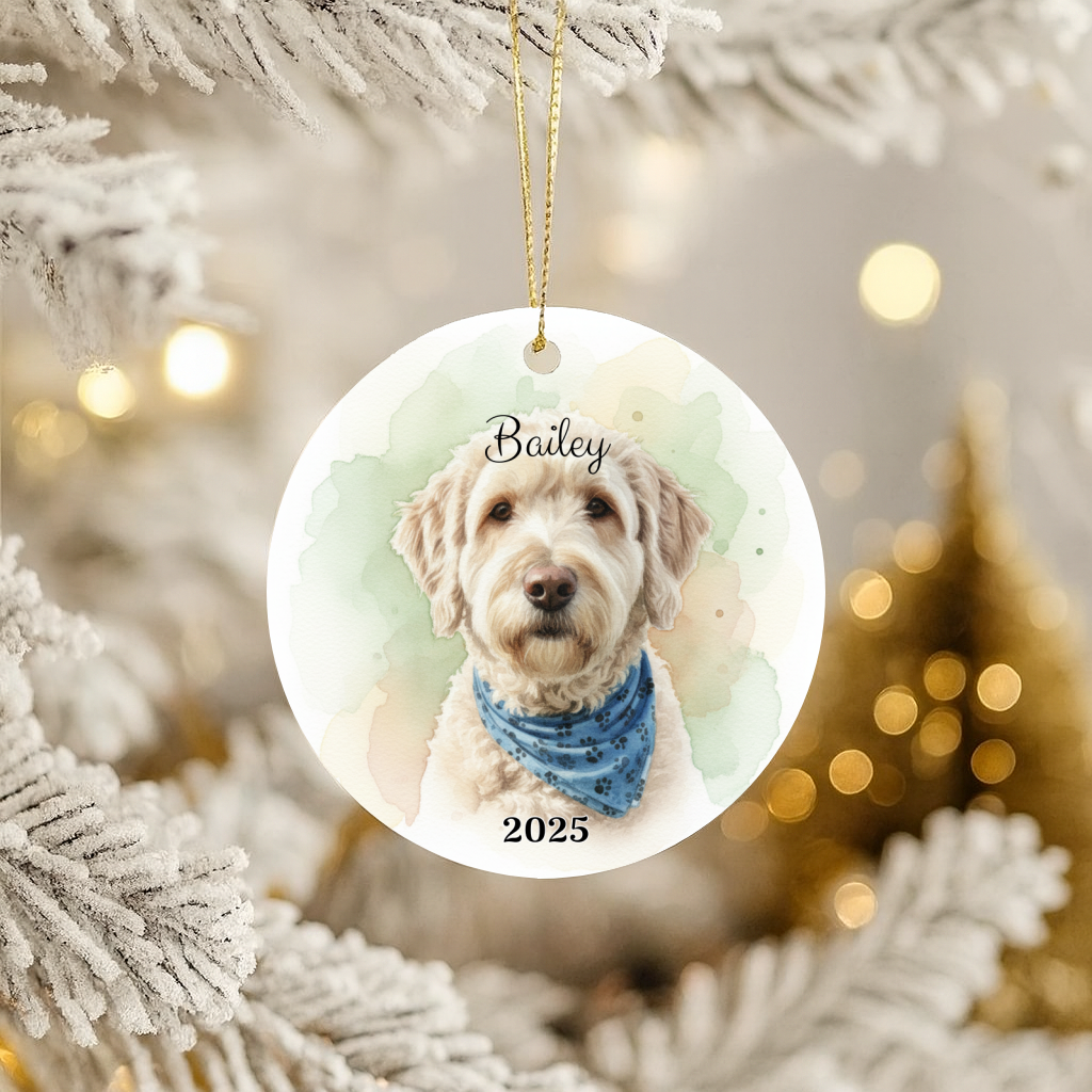 Custom Pet Memorial Ornament