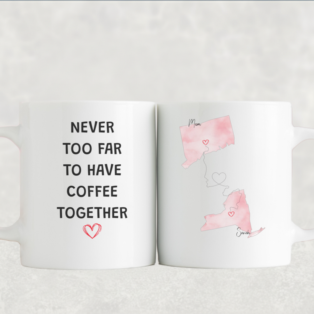 Long Distance Mom Mug State to State