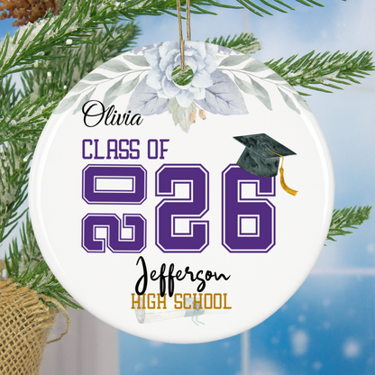 Personalized Graduation Ornament