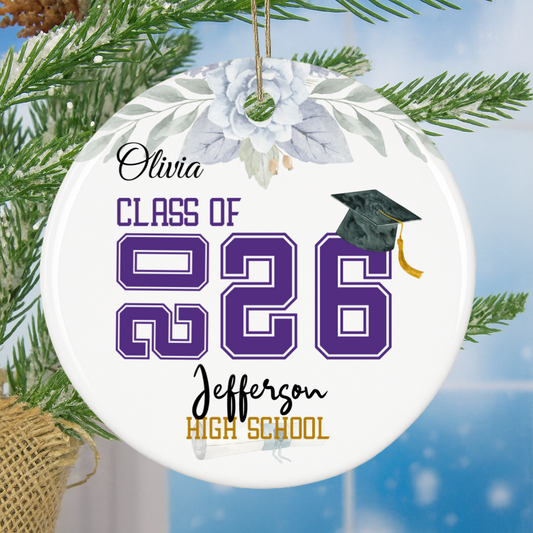 Personalized Graduation Ornament