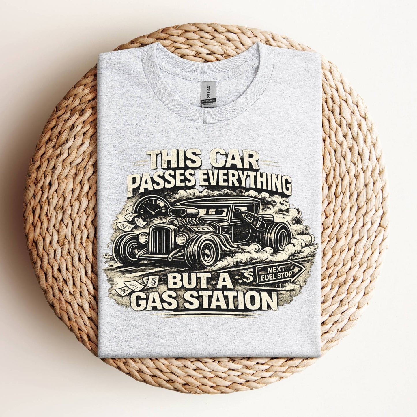 This Car Passes Everything But A Gas Station Shirt