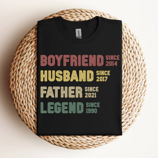 Boyfriend Husband Father Legend