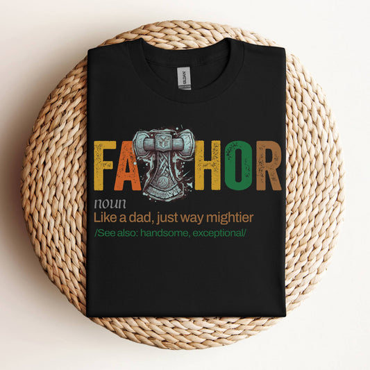 Dad Gift FaTHOR Shirt