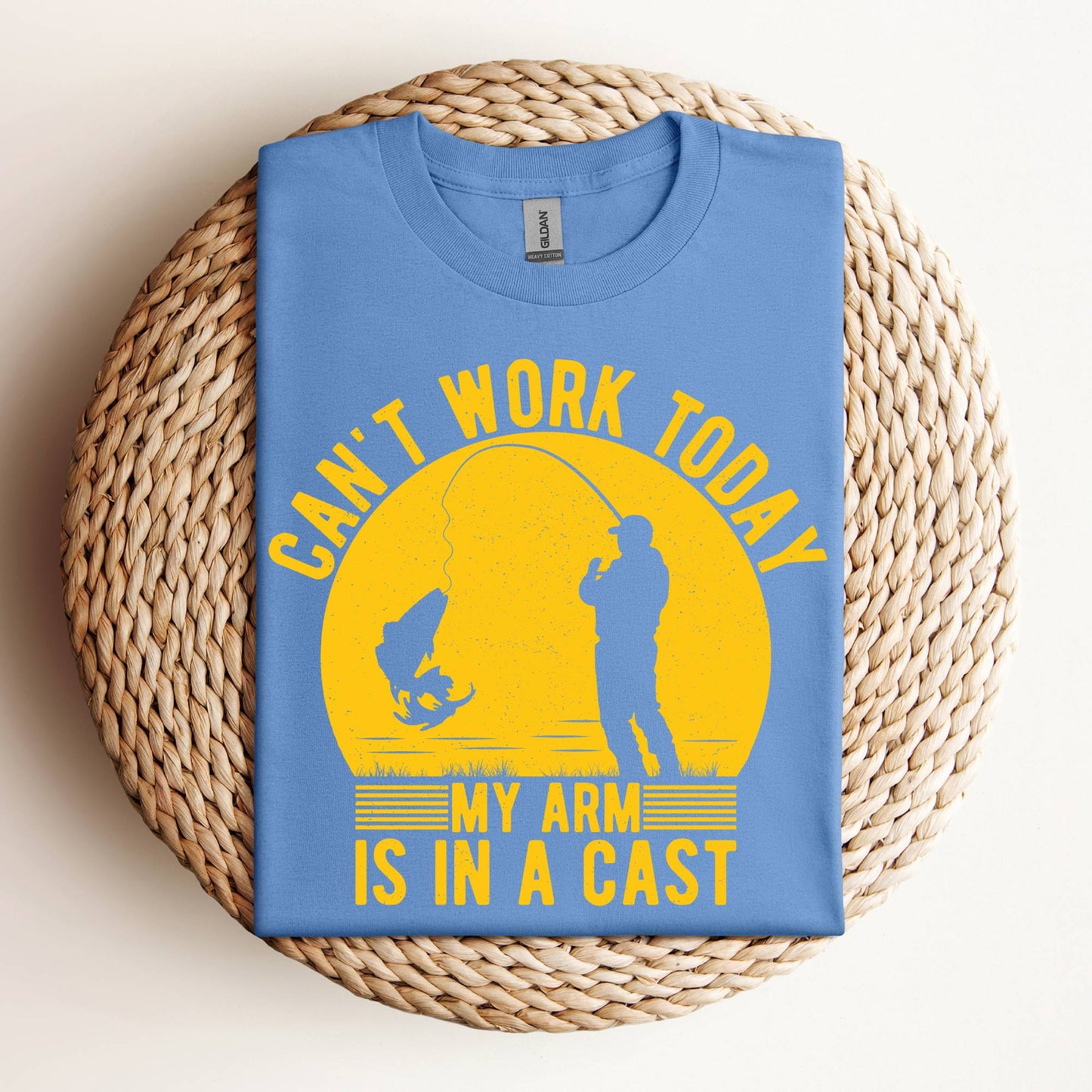 Can't Work Today Fishing Shirt
