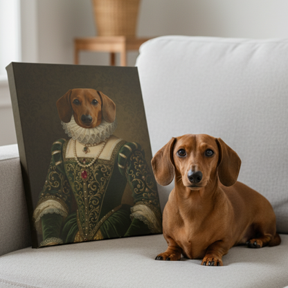 Noble Lady Pet Portrait