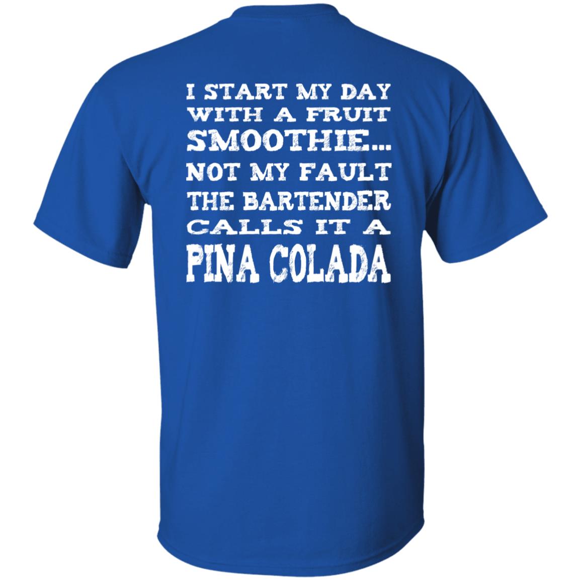 Smoothie Vs Pina Colada Beach T-Shirt