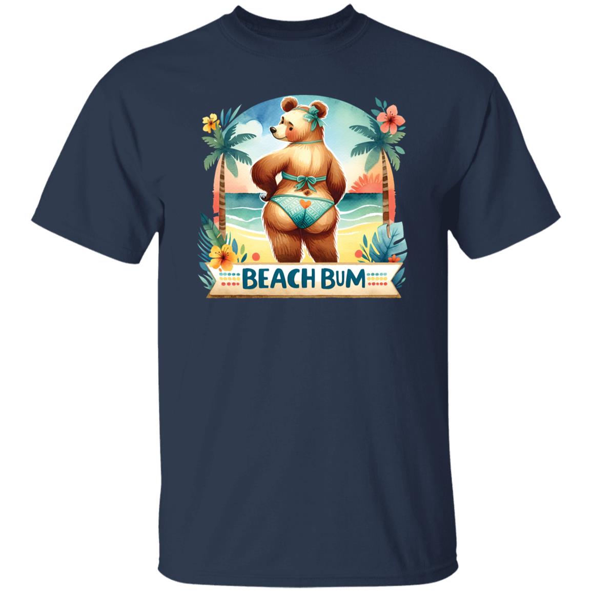 Beach Bum Bear T-shirt