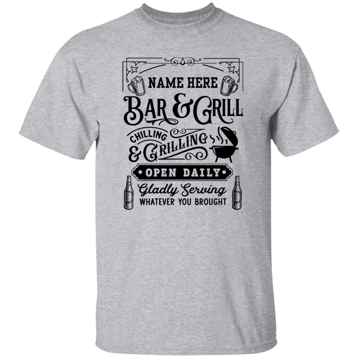 Custom BBQ T-Shirt