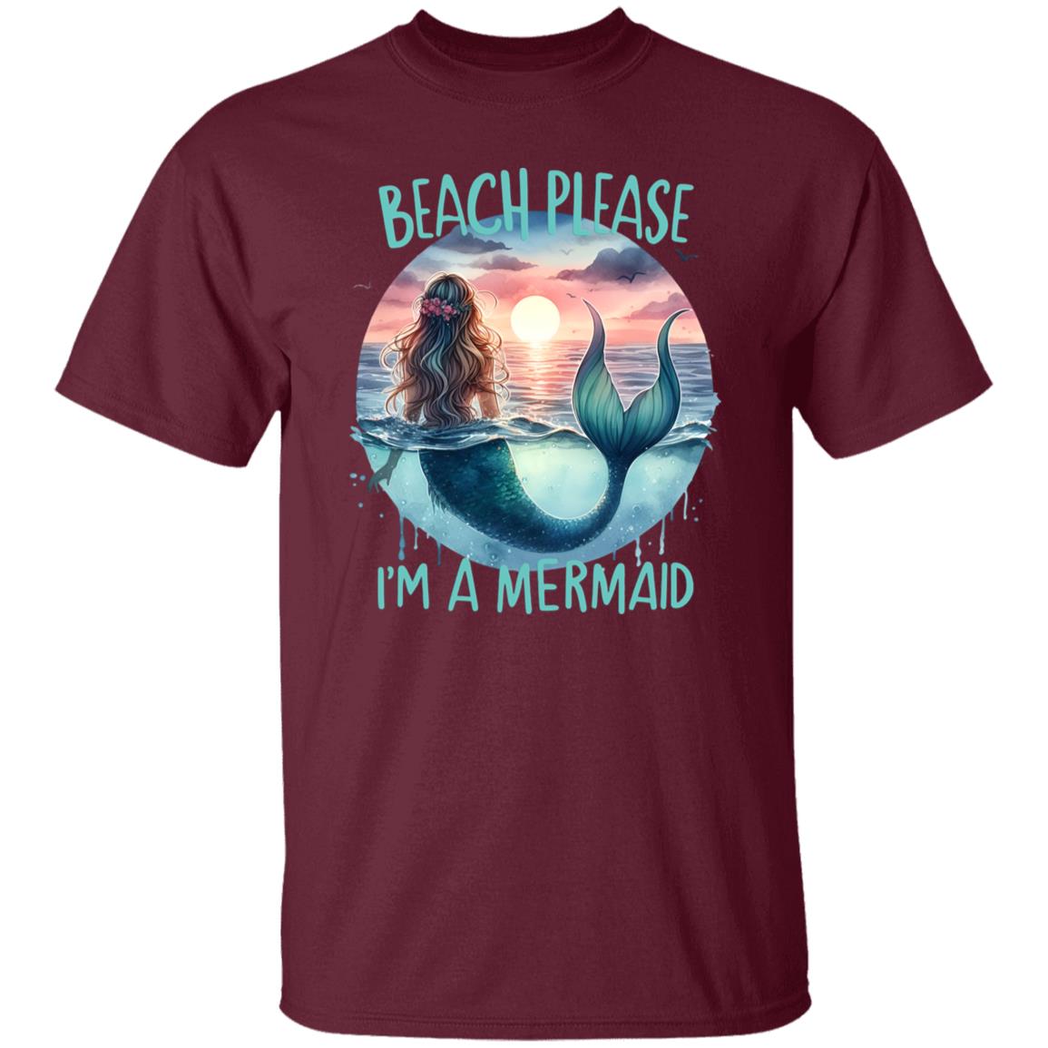 Beach Please I'm A Mermaid Top