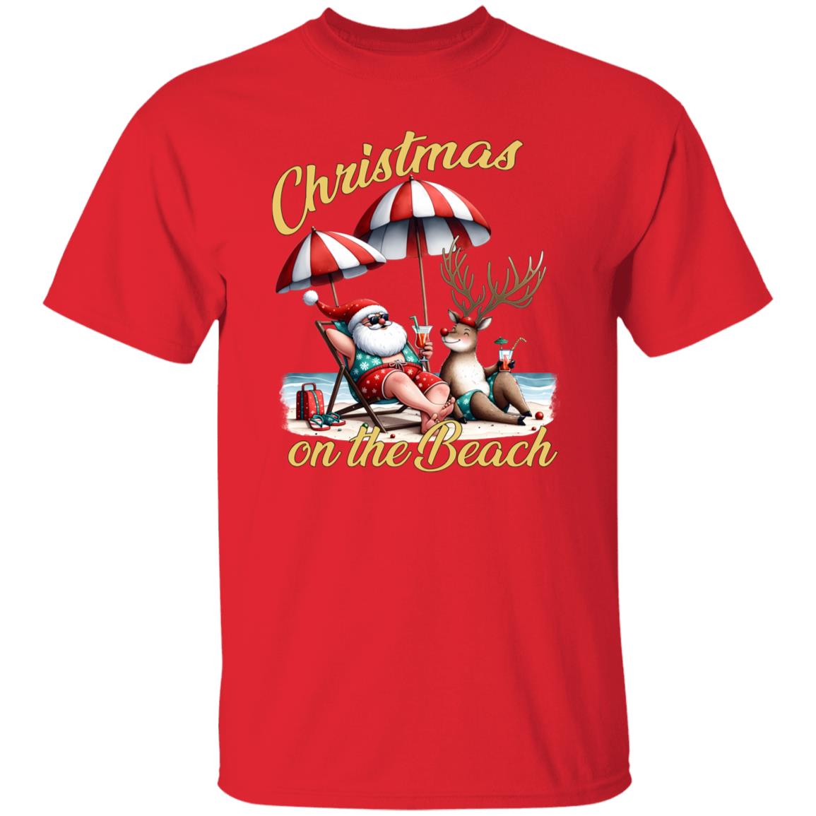 Christmas On The Beach T-Shirt