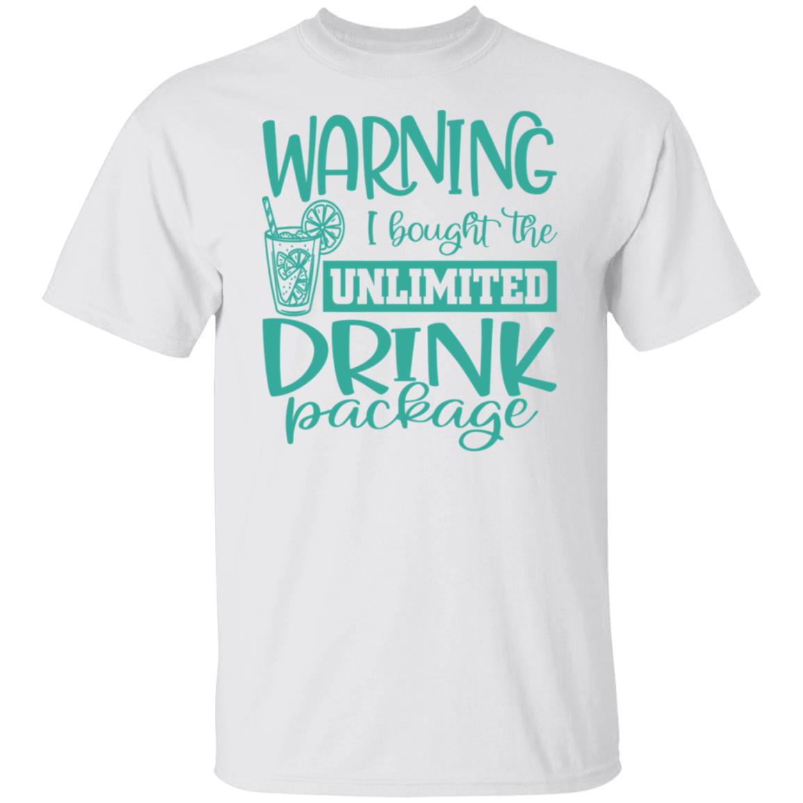 Unlimited Drink Package Vacation T-Shirt