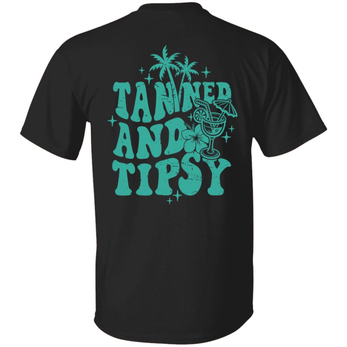 Tanned And Tipsy Beach Tee