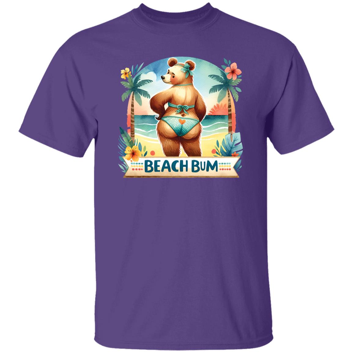 Beach Bum Bear T-shirt