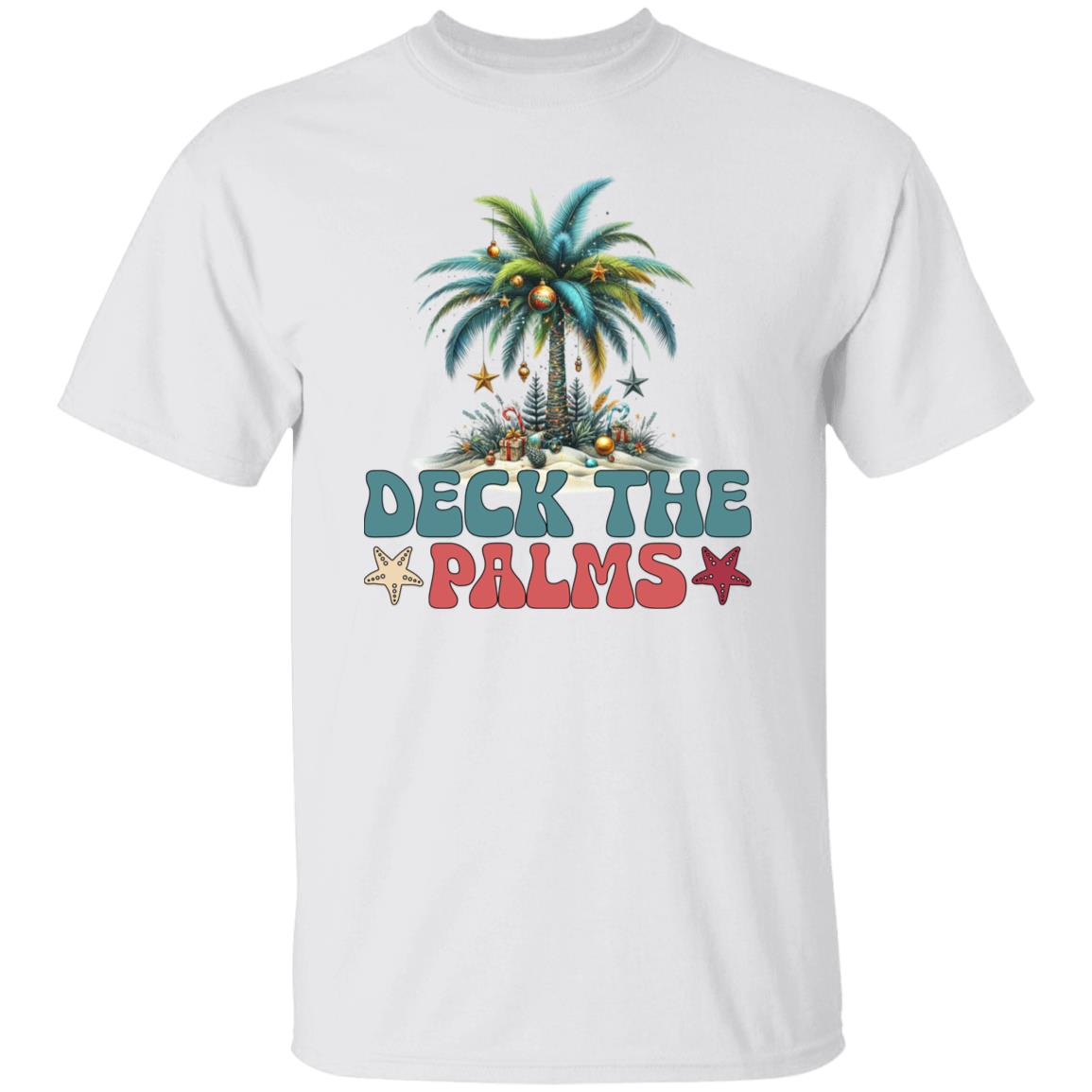 Deck The Palms Christmas T-Shirt