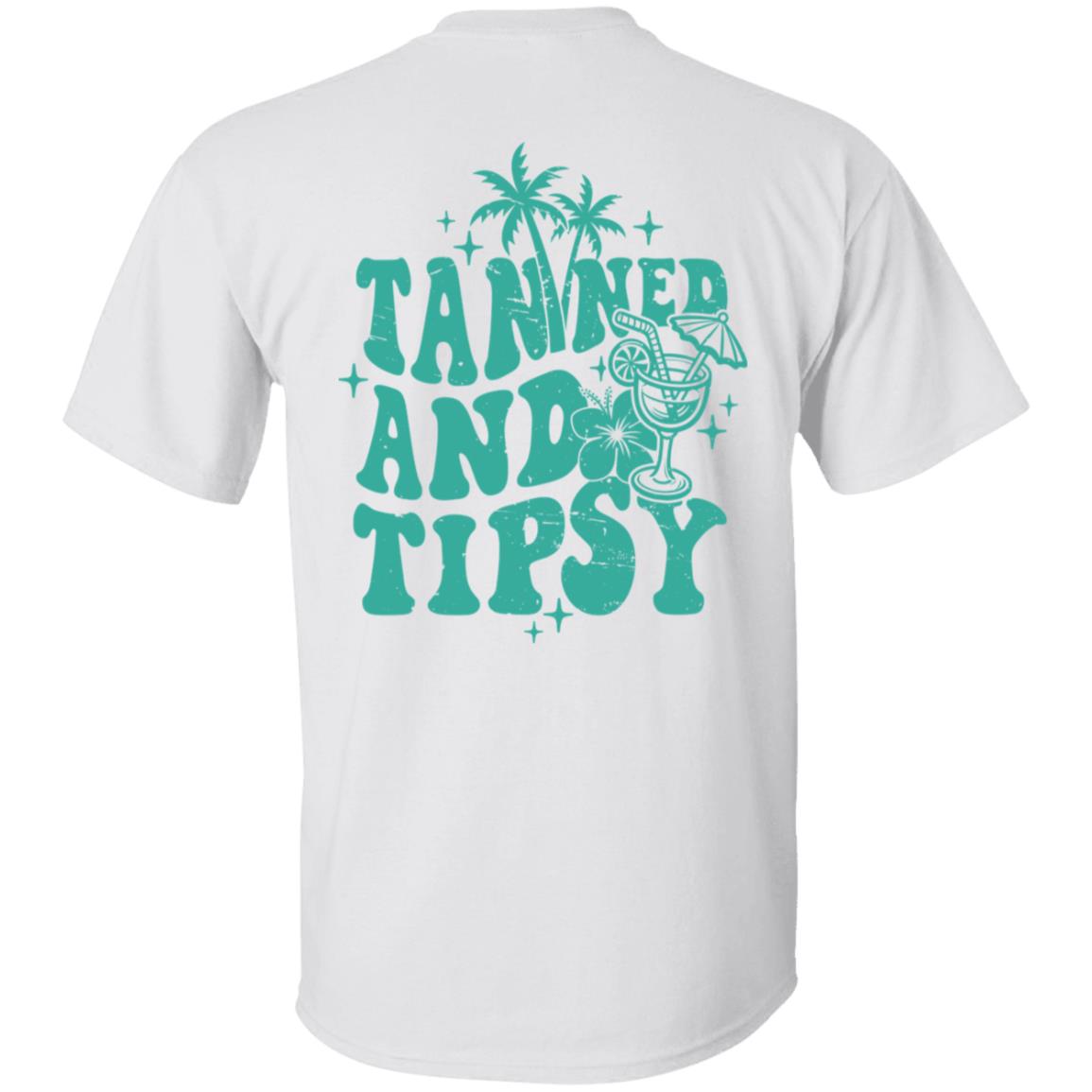 Tanned And Tipsy Beach Tee