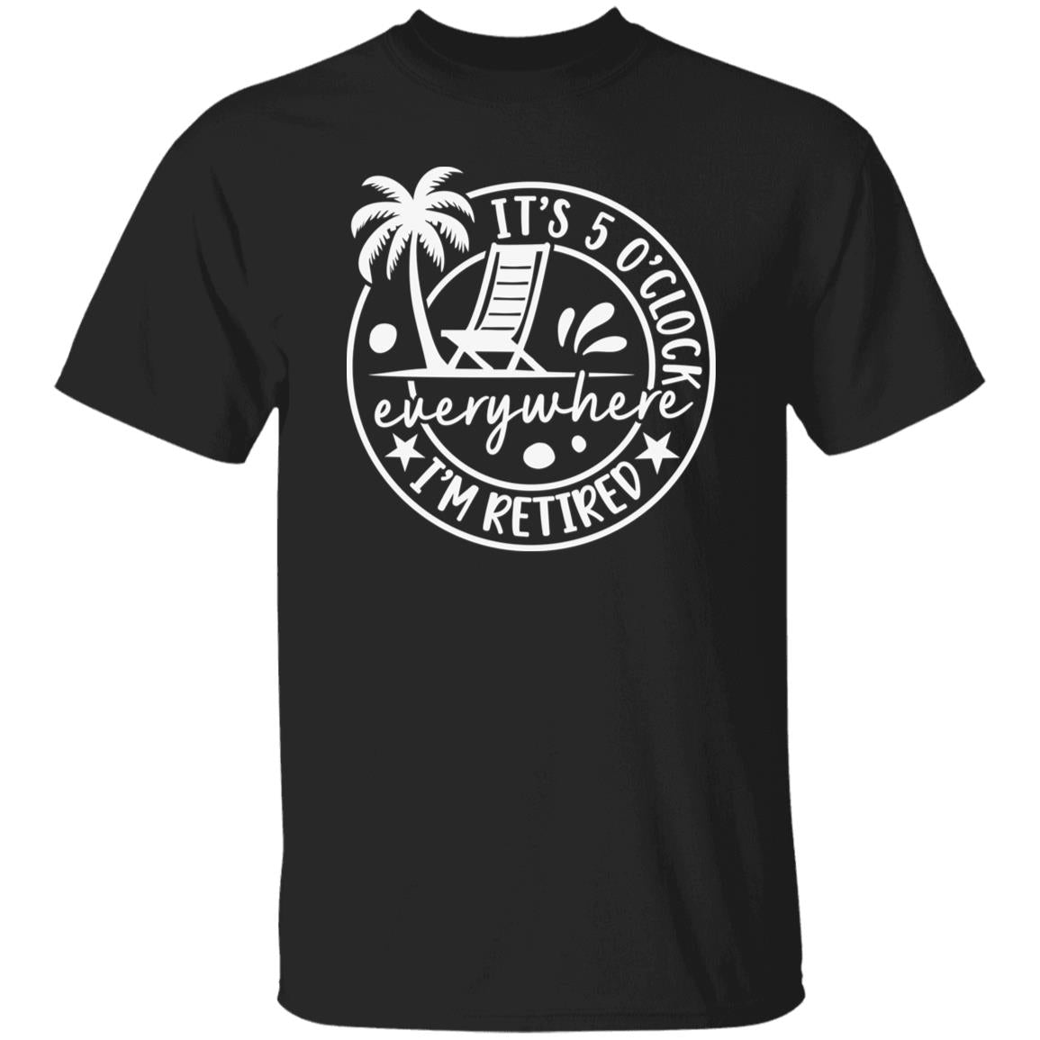 Funny Retired Beach T-shirt