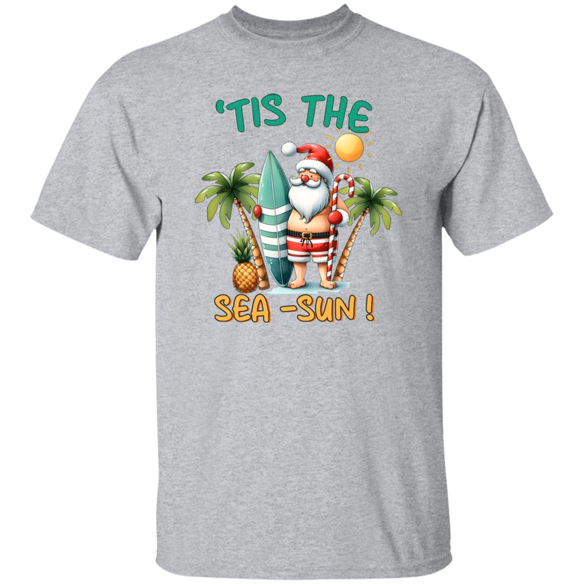 Tis The Sea Sun Beach T-Shirt