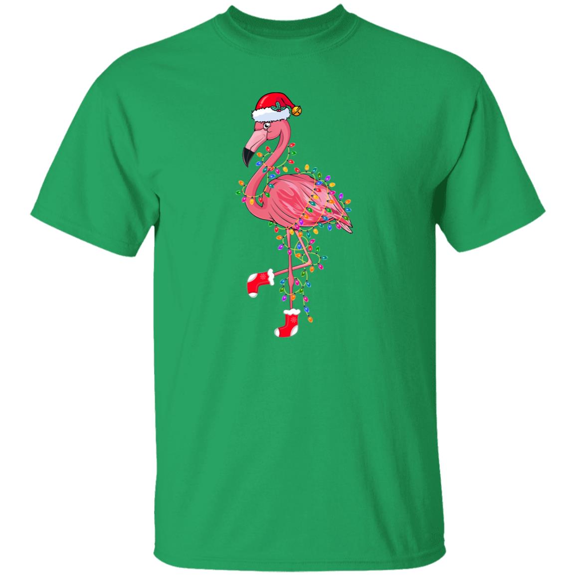 Flamingo Santa Shirt