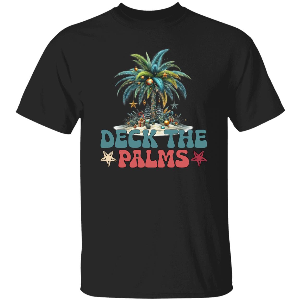 Deck The Palms Christmas T-Shirt