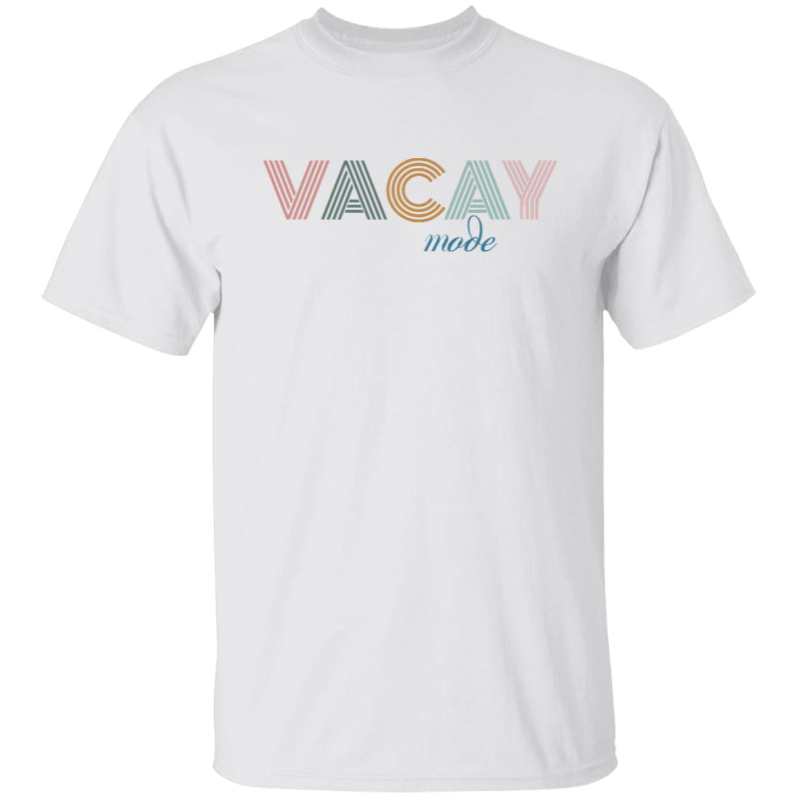 Beach T-shirt - Vacay Mode Neon