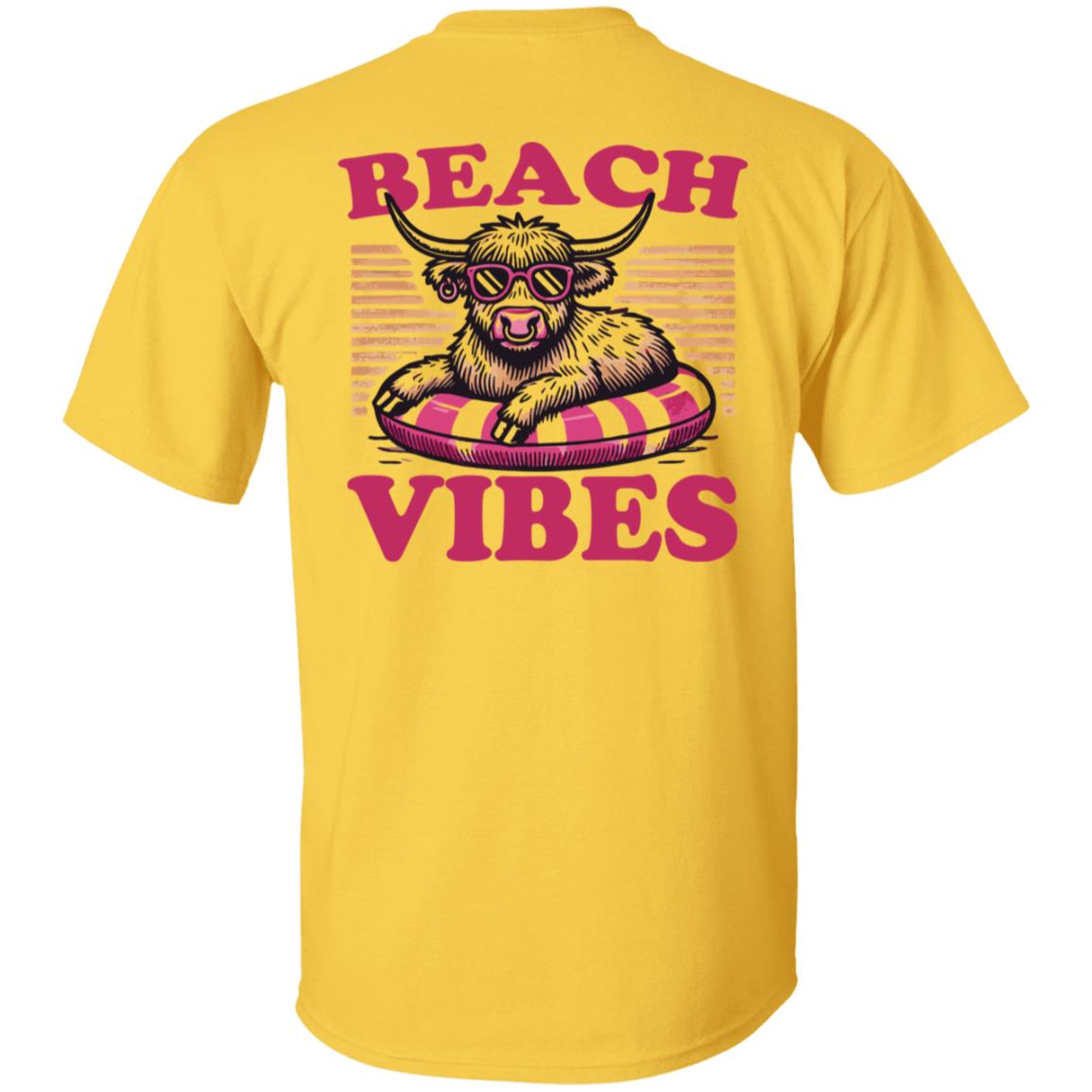 Highland Cow Beach Vibes T-Shirt