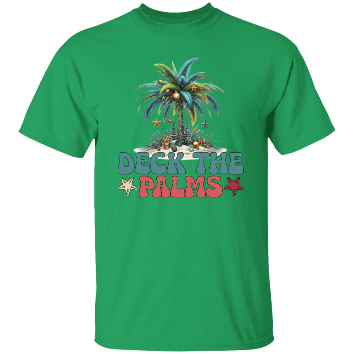 Deck The Palms Christmas T-Shirt