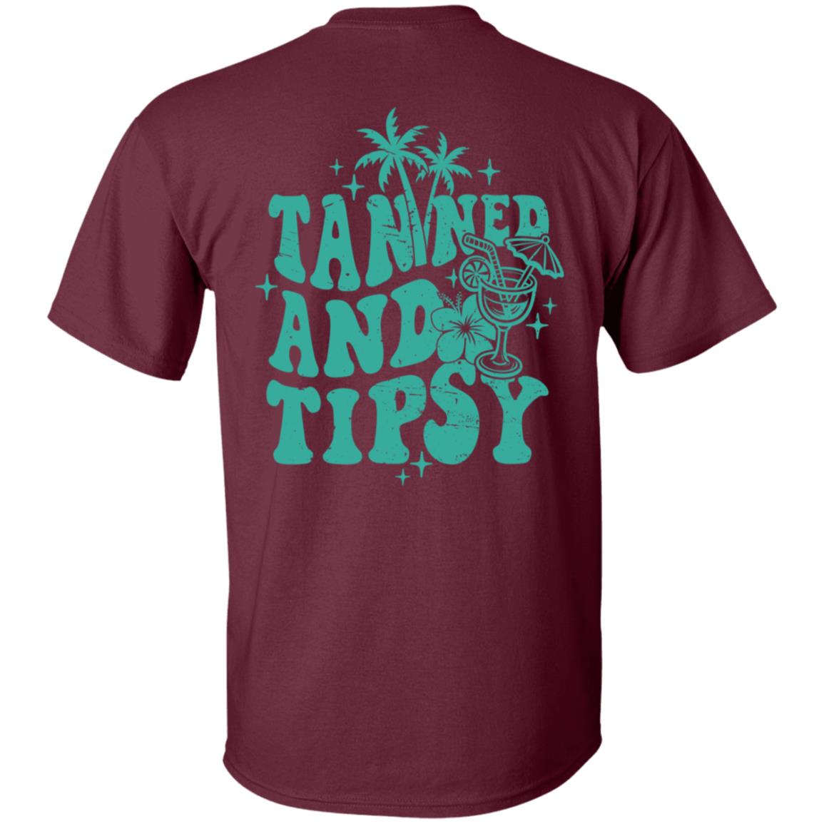 Tanned And Tipsy Beach Tee