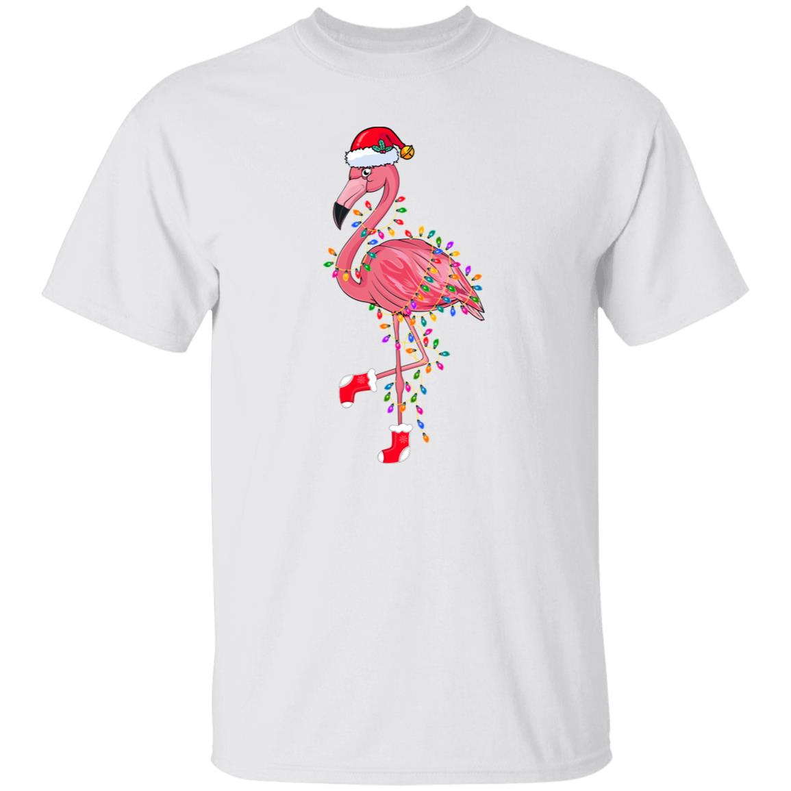 Flamingo Santa Shirt