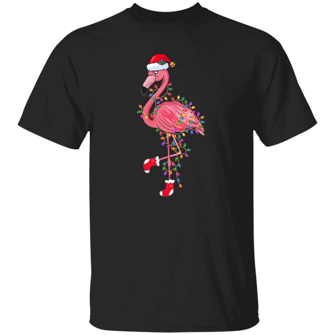 Flamingo Santa Shirt