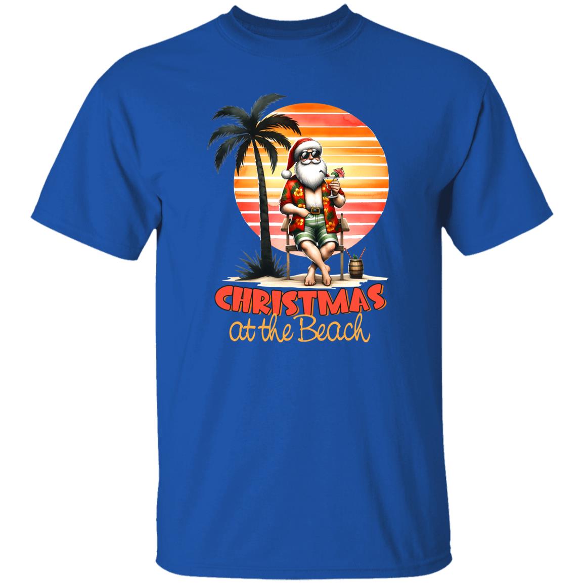 Retro Christmas Beach Shirt