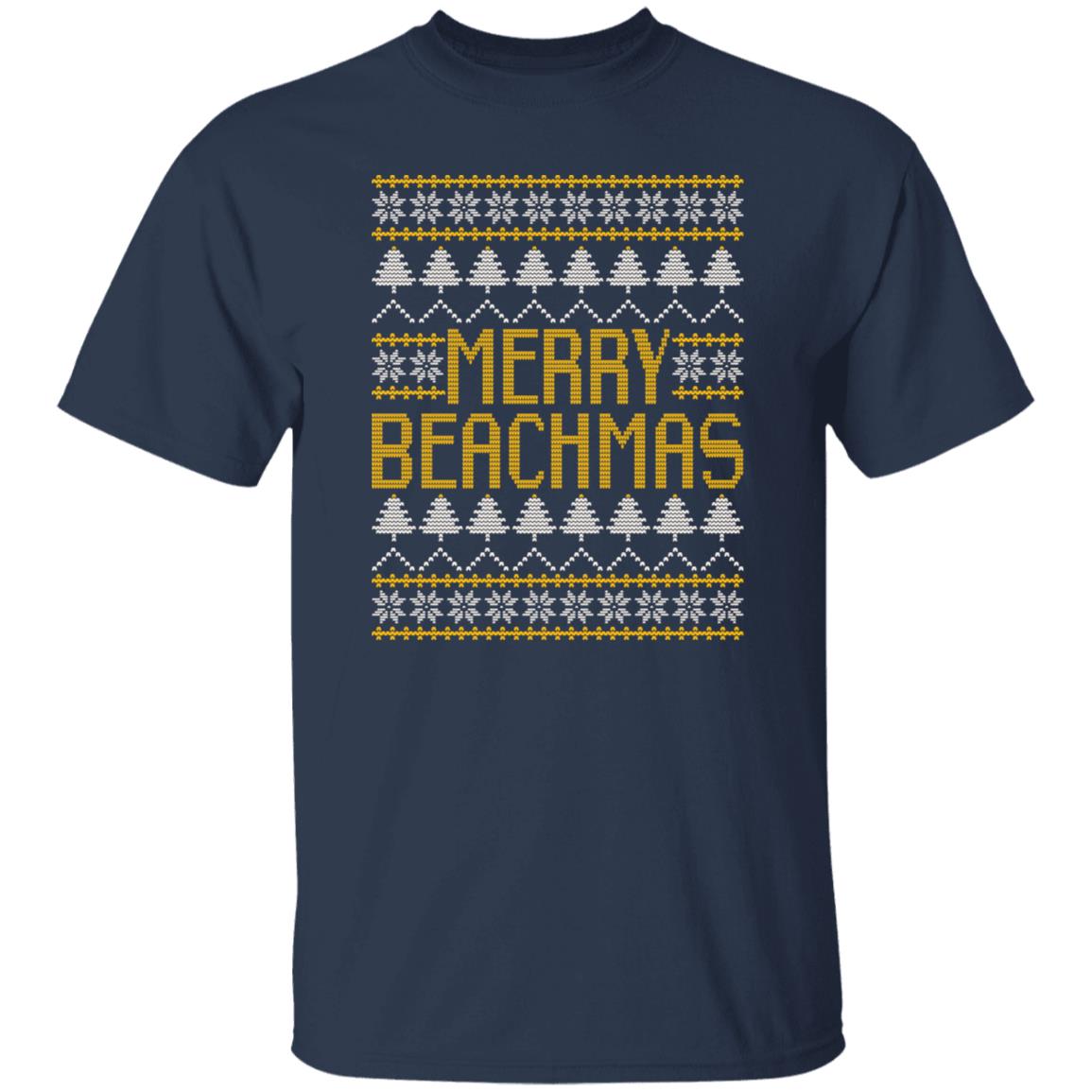 Ugly Christmas Beach T-Shirt