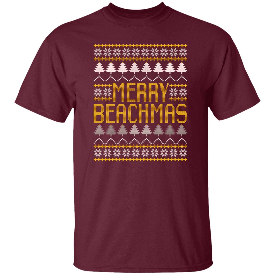 Ugly Christmas Beach T-Shirt