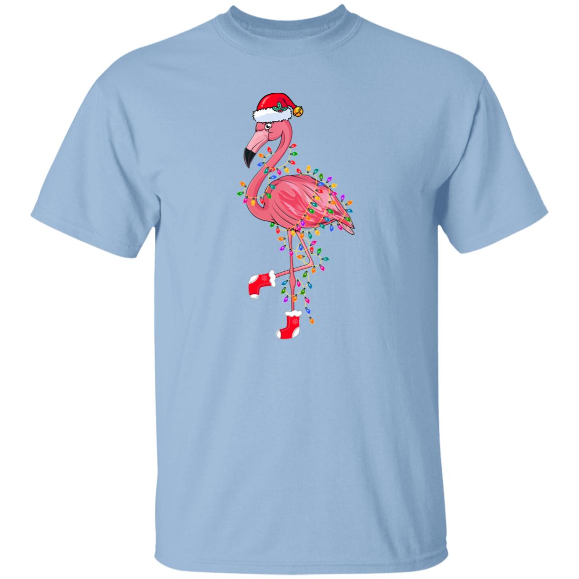 Flamingo Santa Shirt