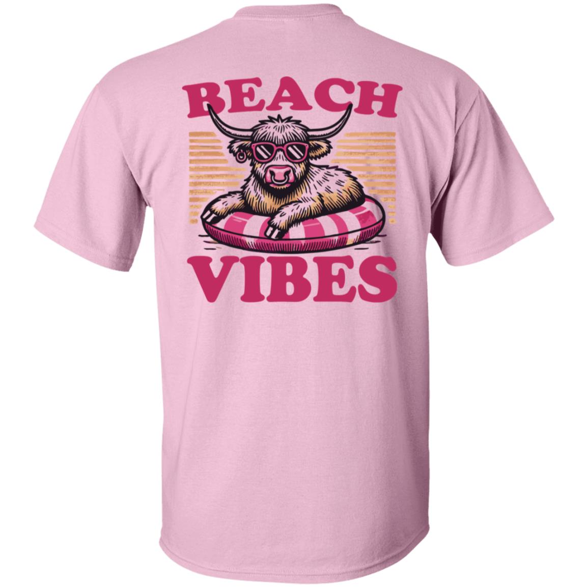 Highland Cow Beach Vibes T-Shirt