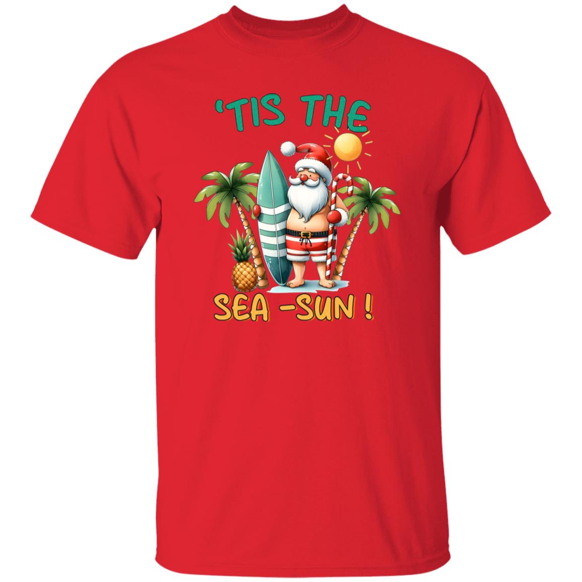 Tis The Sea Sun Beach T-Shirt