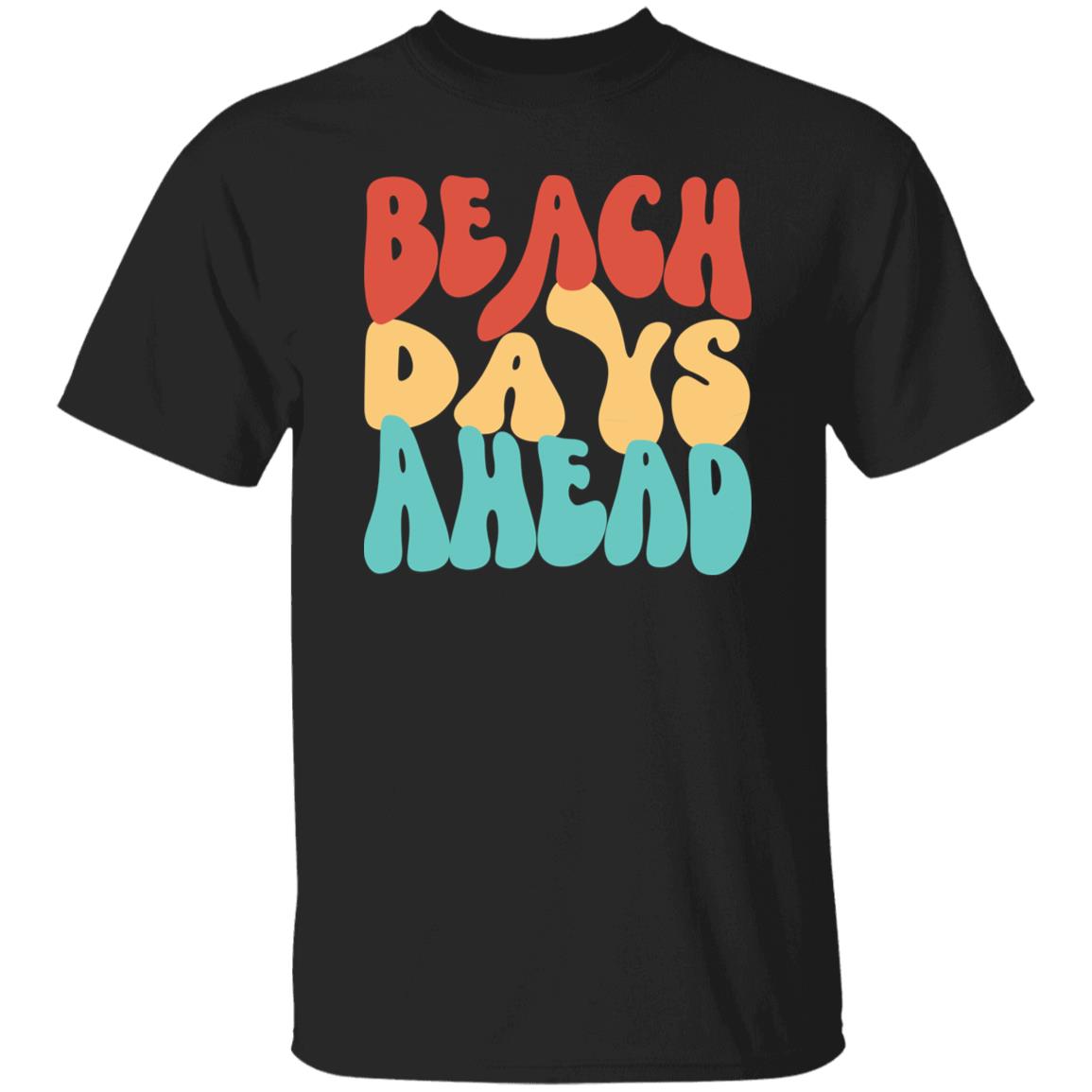 Retro Beach Days Groovy Tee