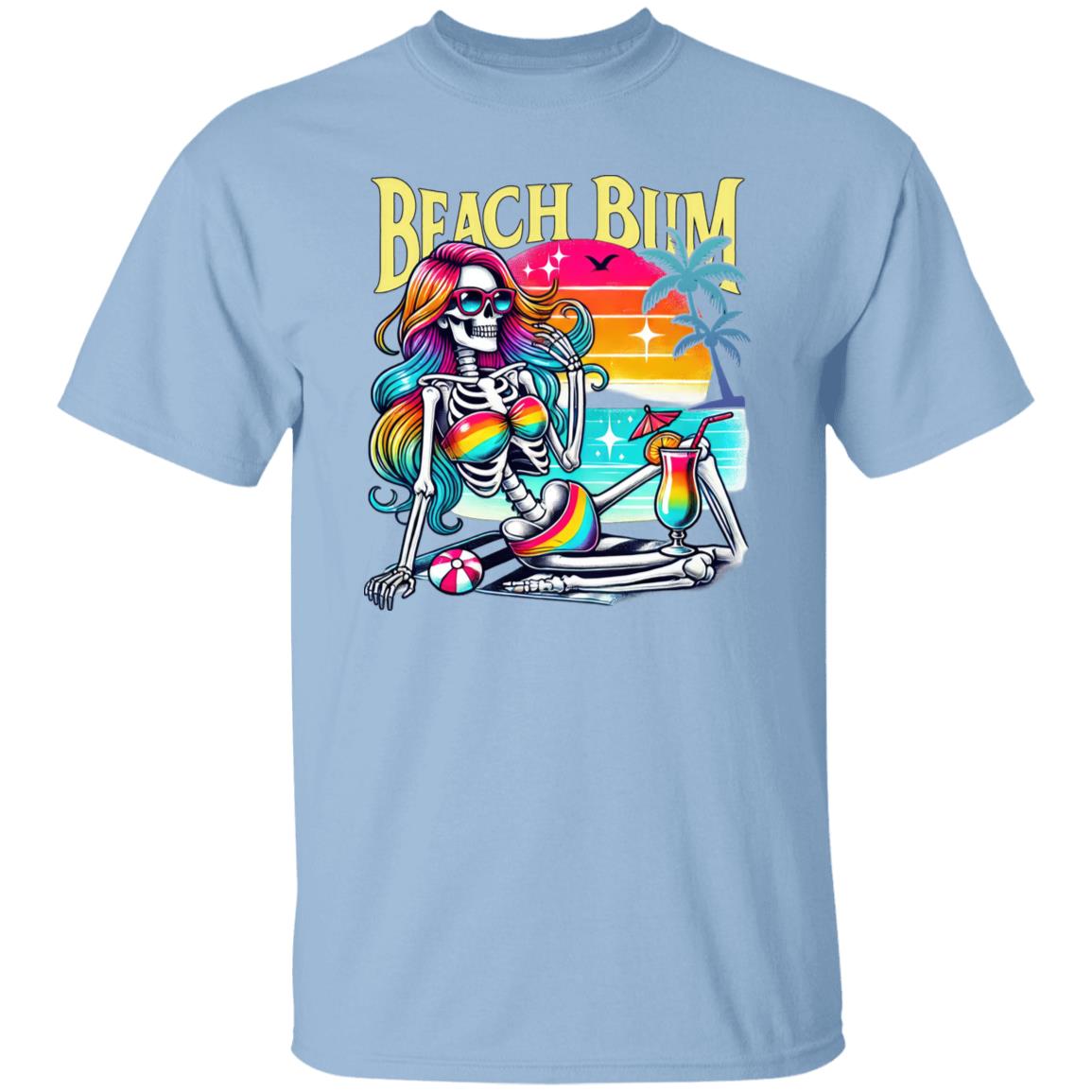 Skeleton Beach Bum T-Shirt