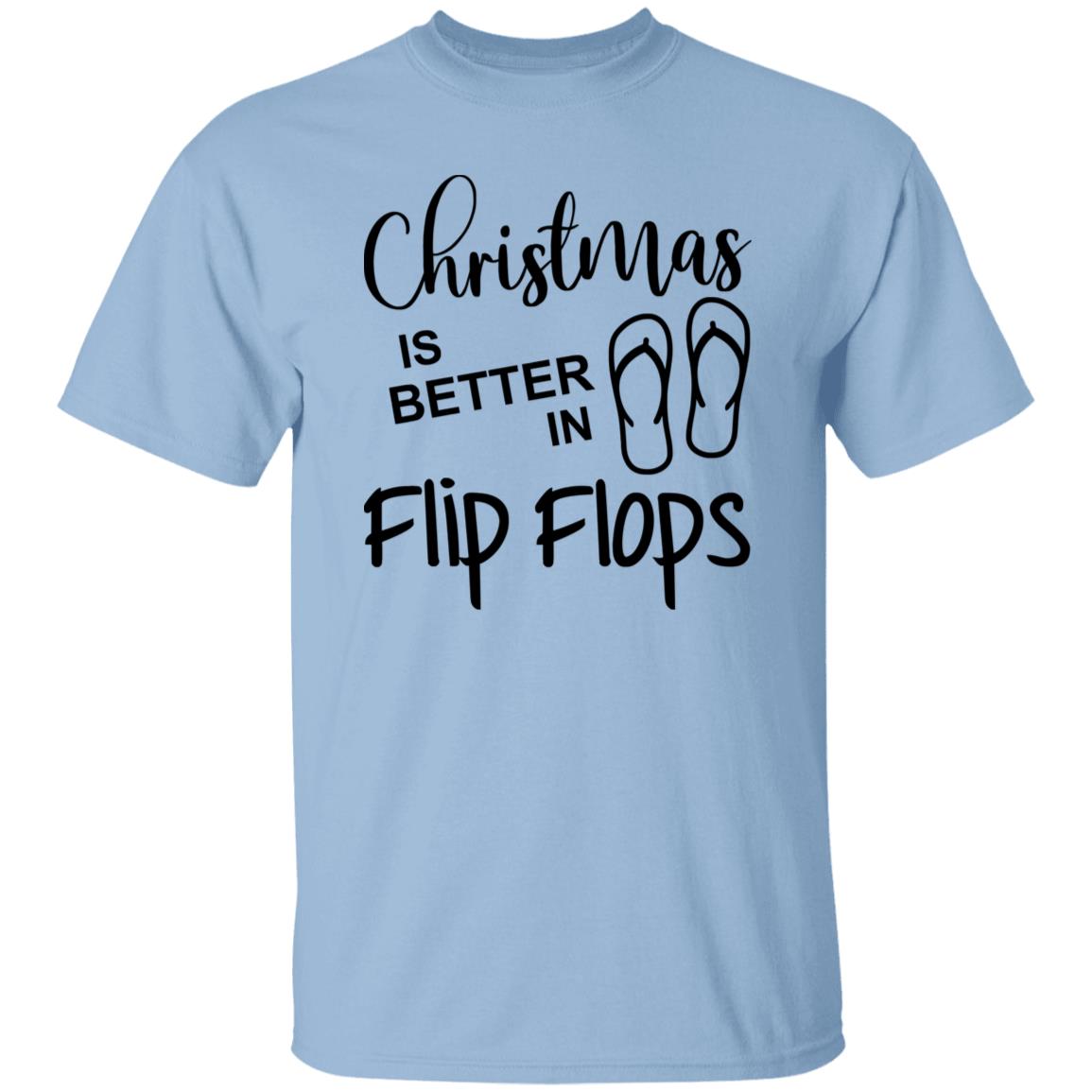 Christmas is Better in Flip Flops Tee