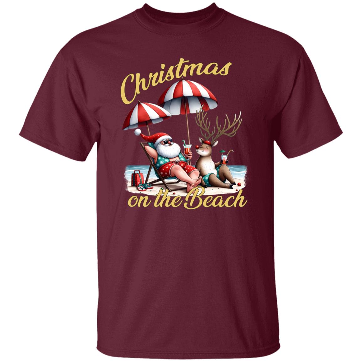 Christmas On The Beach T-Shirt