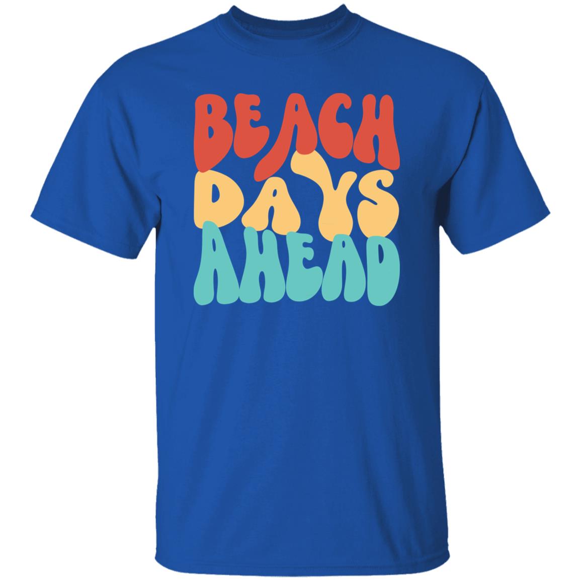 Retro Beach Days Groovy Tee