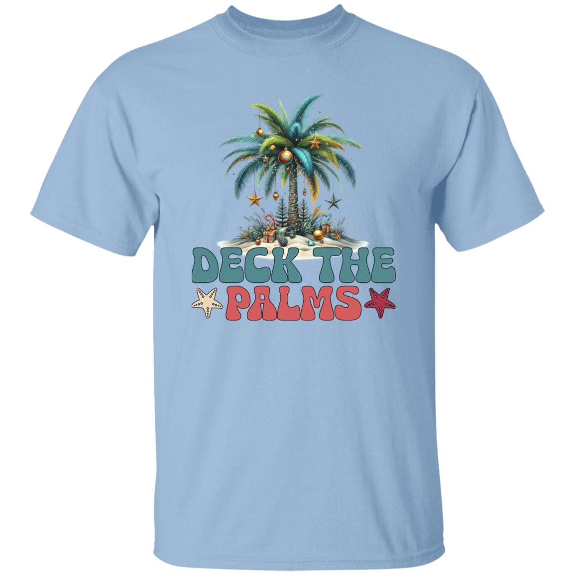 Deck The Palms Christmas T-Shirt