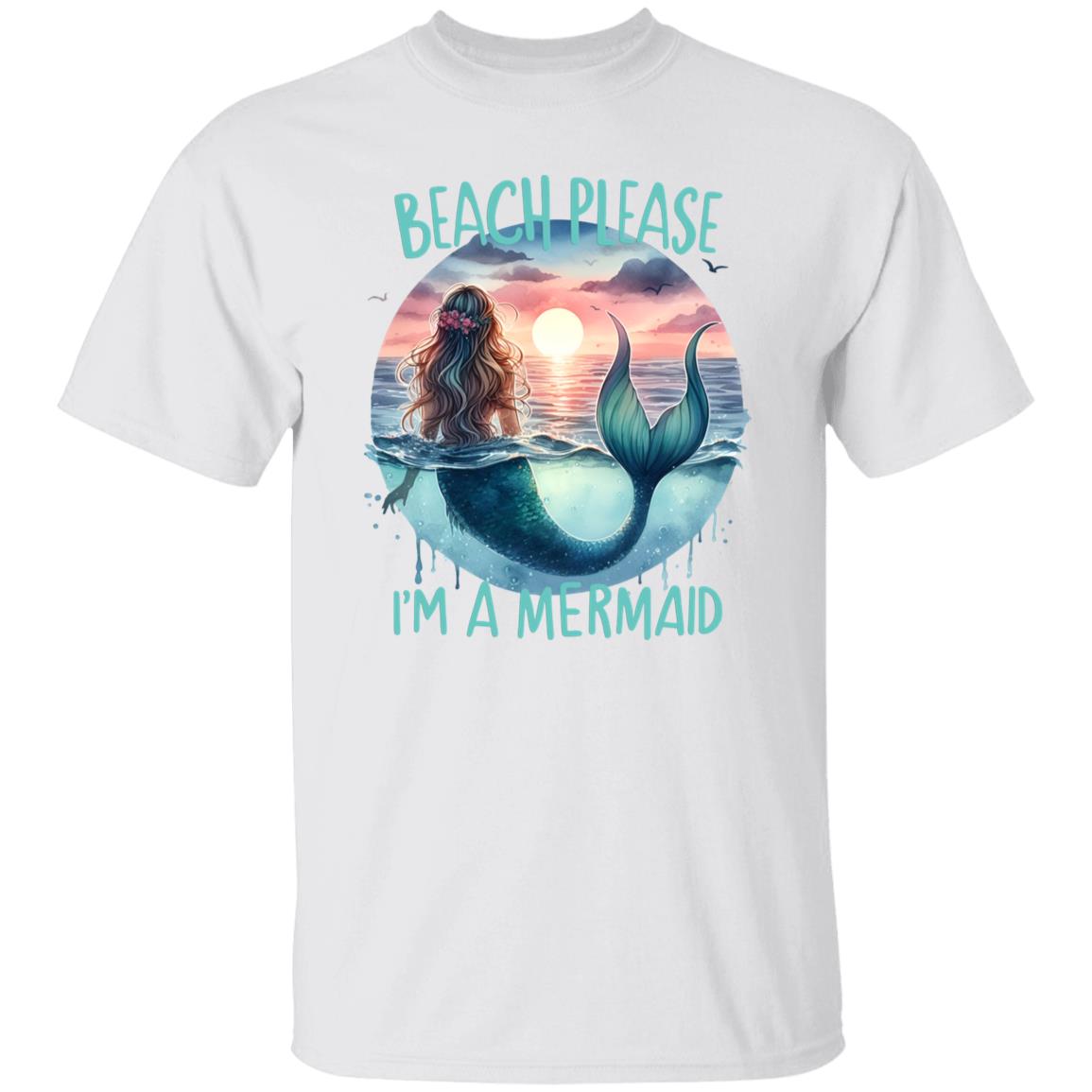 Beach Please I'm A Mermaid Top