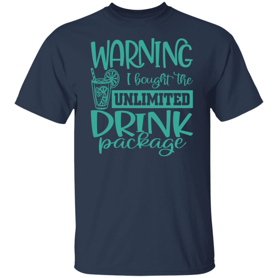 Unlimited Drink Package Vacation T-Shirt