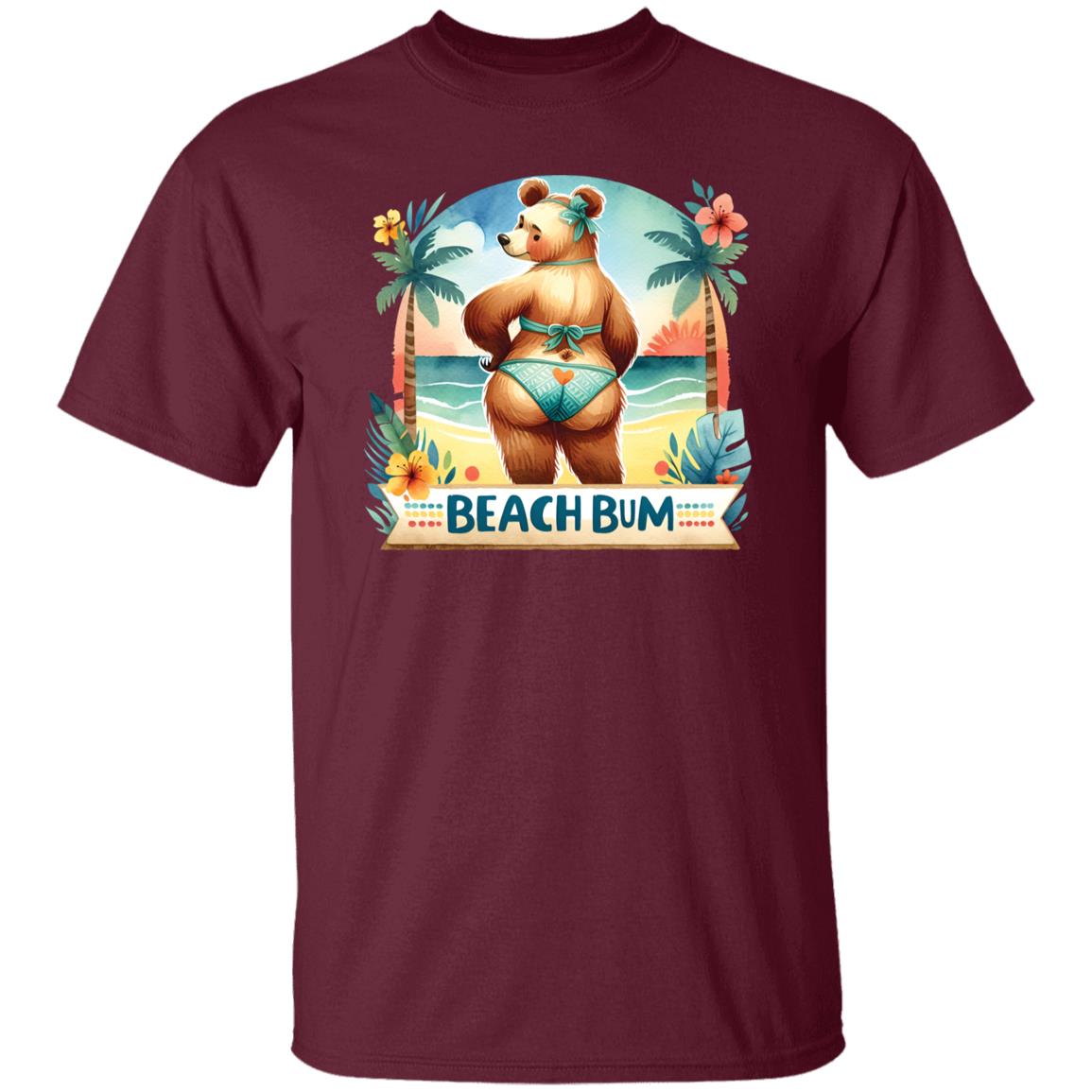 Beach Bum Bear T-shirt