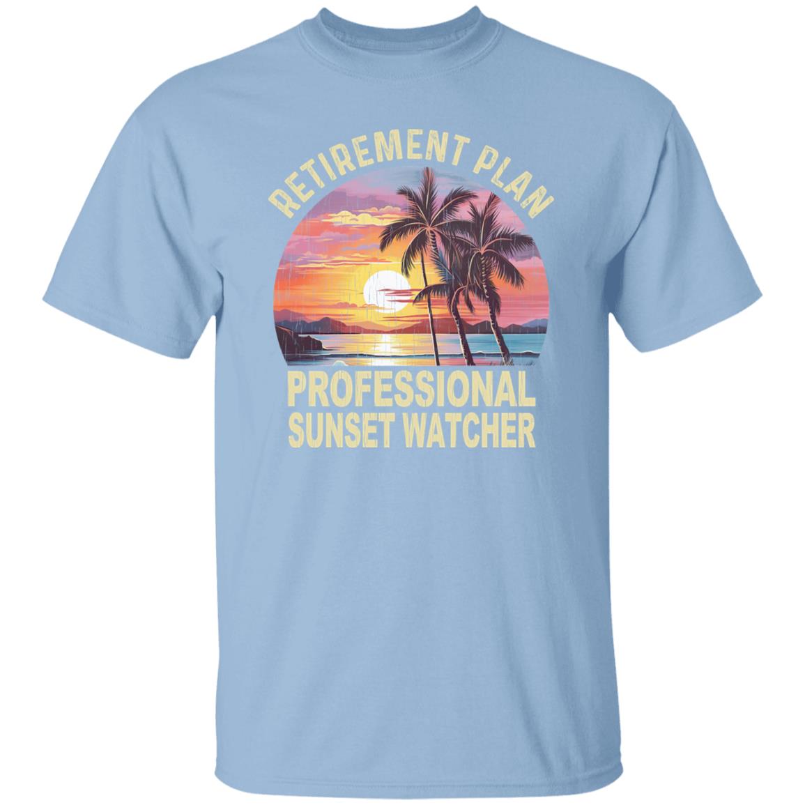 Retirement Plan Professional Sunset Watcher Tee